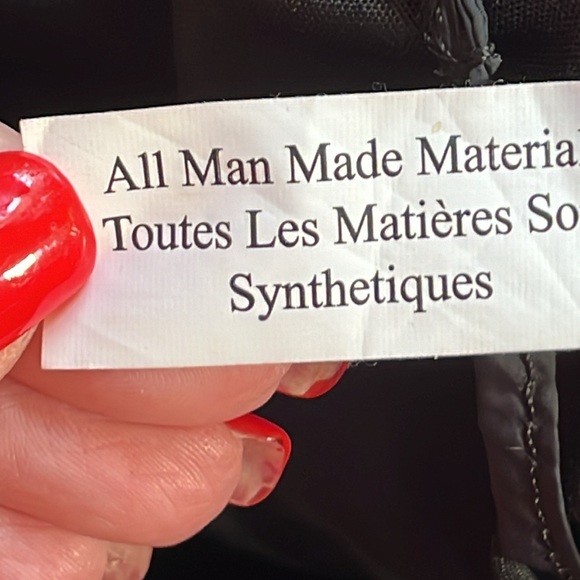 Sondra Roberts Squared Black Puffer Zipper Shoulder Tote Bag - Picture 6 of 10